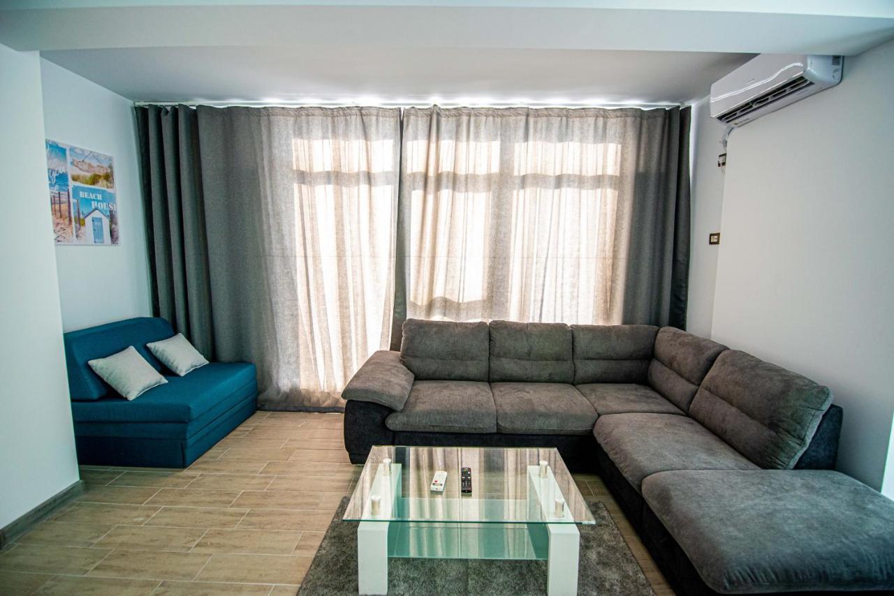 Apartment Katrina - Alezzi Beach - Sea View Navodari Bagian luar foto